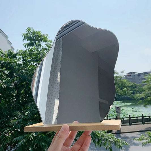 Nordic-style Irregular Cloud Mirror